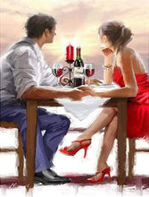 Carica l'immagine nel visualizzatore di Gallery, Dipingere con i numeri - Cena romantica