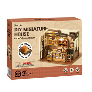 Casa in miniatura 3D - La Pasticceria di Becka