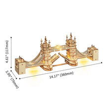 Carica l&#39;immagine nel visualizzatore di Gallery, Puzzle 3D - Tower Bridge