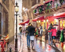 Carica l'immagine nel visualizzatore di Gallery, Dipingere con i numeri - Andando al ristorante
