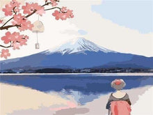 Carica l'immagine nel visualizzatore di Gallery, Dipingere con i numeri - Guardando Il Monte Fuji