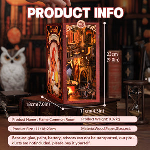 Book Nook - La Magia del Caminetto