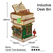 Carica l&#39;immagine nel visualizzatore di Gallery, Casa in Miniatura 3D - Libreria del Tempo