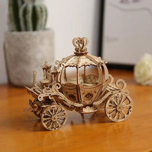 Carica l&#39;immagine nel visualizzatore di Gallery, Puzzle 3D - Carrozza a zucca