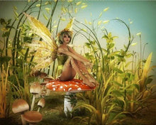 Carica l'immagine nel visualizzatore di Gallery, Dipingere con i numeri - Funghi Fatati