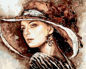 TISHIRON Kit per pittura con i numeri, pittura a olio da donna per adulti e bambini TISHIRON Kit per pittura con i numeri, pittura a olio da donna per adulti e bambini