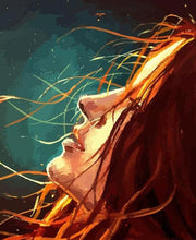 Carica l'immagine nel visualizzatore di Gallery, Dipingere con i numeri - Donna Alla Luce Del Sole