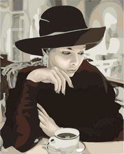 Carica l'immagine nel visualizzatore di Gallery, Dipingere con i numeri - Donne Eleganti E Tazza Da Caffè