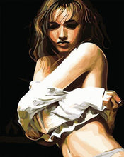 Carica l'immagine nel visualizzatore di Gallery, Dipingere con i numeri - Donna Pronta A Spogliarsi