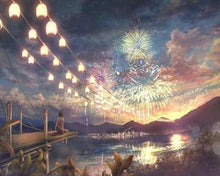 Carica l'immagine nel visualizzatore di Gallery, Dipingere con i numeri - Fuochi D'Artificio