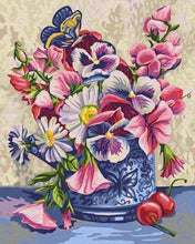 Carica l'immagine nel visualizzatore di Gallery, Dipingere con i numeri - Fiori Con Ciliegie
