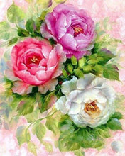 Carica l'immagine nel visualizzatore di Gallery, Dipingere con i numeri - Tre Fiori