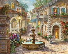 Carica l'immagine nel visualizzatore di Gallery, Dipingere con i numeri - Fontana Del Villaggio