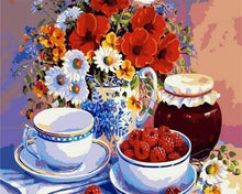 Carica l'immagine nel visualizzatore di Gallery, Dipingere con i numeri - Marmellata Di Lamponi