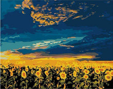 Carica l'immagine nel visualizzatore di Gallery, Dipingere con i numeri - Campo Di Girasoli
