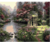 Carica l'immagine nel visualizzatore di Gallery, Dipingere con i numeri - Giardino E Fiume
