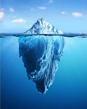 Carica l'immagine nel visualizzatore di Gallery, Dipingere con i numeri - Iceberg