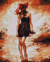 Carica l'immagine nel visualizzatore di Gallery, Dipingere con i numeri - Giovane Donna
