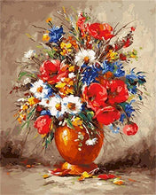 Carica l'immagine nel visualizzatore di Gallery, Dipingere con i numeri - Mazzo di fiori di campo