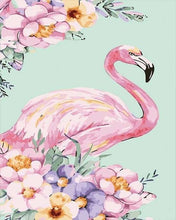 Carica l'immagine nel visualizzatore di Gallery, Dipingere con i numeri - Fenicottero Rosa