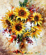 Carica l'immagine nel visualizzatore di Gallery, Dipingere con i numeri - Girasoli Graziosi