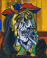 Carica l'immagine nel visualizzatore di Gallery, Dipingere con i numeri - Donna Che Piange