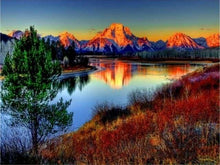 Carica l'immagine nel visualizzatore di Gallery, Dipingere con i numeri - Lago E Montagna