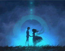 Carica l'immagine nel visualizzatore di Gallery, Dipingere con i numeri - Amanti Romantici