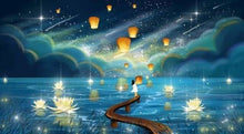Carica l'immagine nel visualizzatore di Gallery, Dipingere con i numeri - Luci Notturne