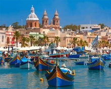 Carica l'immagine nel visualizzatore di Gallery, Dipingere con i numeri - Porto Di Malta