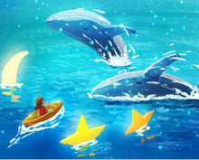 Carica l'immagine nel visualizzatore di Gallery, Dipingere con i numeri - Il Salto Della Balena