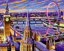 Carica l'immagine nel visualizzatore di Gallery, Dipingere con i numeri - Meravigliosa Londra