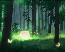 Carica l'immagine nel visualizzatore di Gallery, Dipingere con i numeri - Lune Nella Foresta