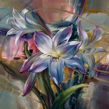 Carica l'immagine nel visualizzatore di Gallery, Dipingere con i numeri - Gigli Colorati