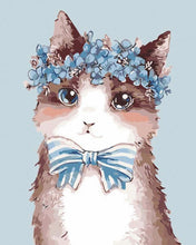 Carica l'immagine nel visualizzatore di Gallery, Dipingere con i numeri - Signorina Gatto