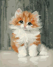 Carica l'immagine nel visualizzatore di Gallery, Dipingere con i numeri - Piccolo Gatto Carino
