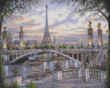 Carica l'immagine nel visualizzatore di Gallery, Dipingere con i numeri - La Mia Bella Parigi