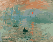 Carica l'immagine nel visualizzatore di Gallery, Dipingere con i numeri - Alba Monet