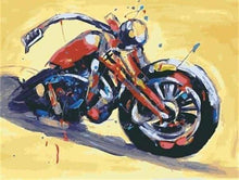 Carica l'immagine nel visualizzatore di Gallery, Dipingere con i numeri - Motocicletta