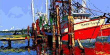 Carica l'immagine nel visualizzatore di Gallery, Dipingere con i numeri - Battello A Vapore