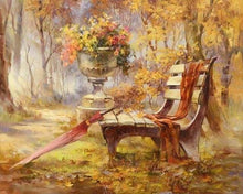 Carica l'immagine nel visualizzatore di Gallery, Dipingere con i numeri - Ombrellone Nel Parco