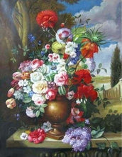 Carica l'immagine nel visualizzatore di Gallery, Dipingere con i numeri - Fiori Classici Europei