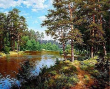 Carica l'immagine nel visualizzatore di Gallery, Dipingere con i numeri - Paesaggio Silvestre In Estate