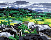 Carica l'immagine nel visualizzatore di Gallery, Dipingere con i numeri - Paesaggio Oscuro