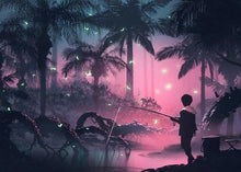 Carica l'immagine nel visualizzatore di Gallery, Dipingere con i numeri - Pesca Notturna