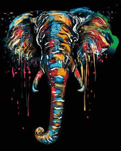 Carica l'immagine nel visualizzatore di Gallery, Dipingere con i numeri - Dipinto Di Elefante