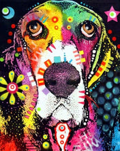 Carica l'immagine nel visualizzatore di Gallery, Dipingere con i numeri - Cane Pazzo