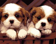 Carica l'immagine nel visualizzatore di Gallery, Dipingere con i numeri - Piccoli Cuccioli