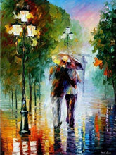 Carica l'immagine nel visualizzatore di Gallery, Dipingere con i numeri - Romanticismo Sotto La Pioggia