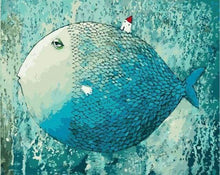 Carica l'immagine nel visualizzatore di Gallery, Dipingere con i numeri - Pesce Artistico